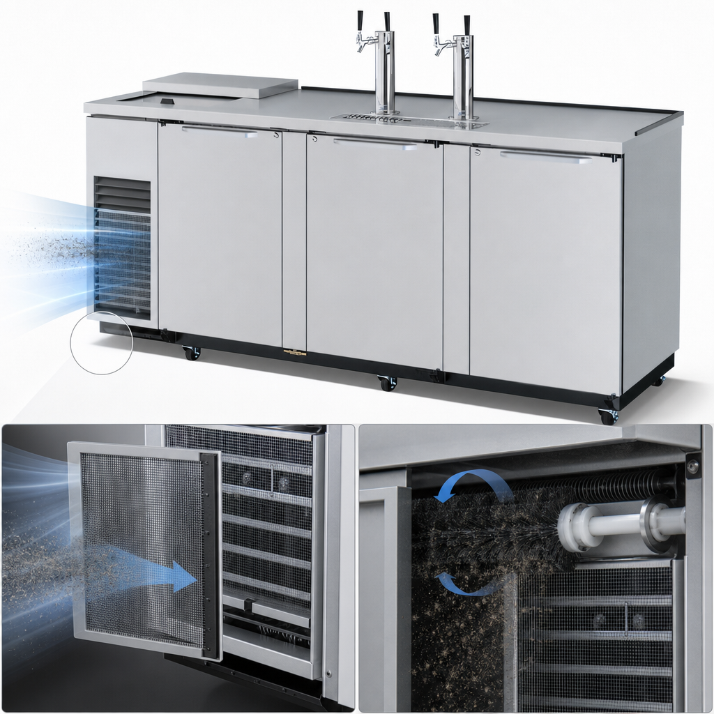 Patented Self-Cleaning Condenser