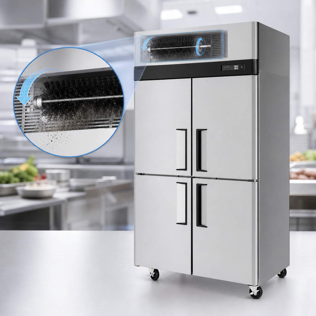 Self-Cleaning Condenser