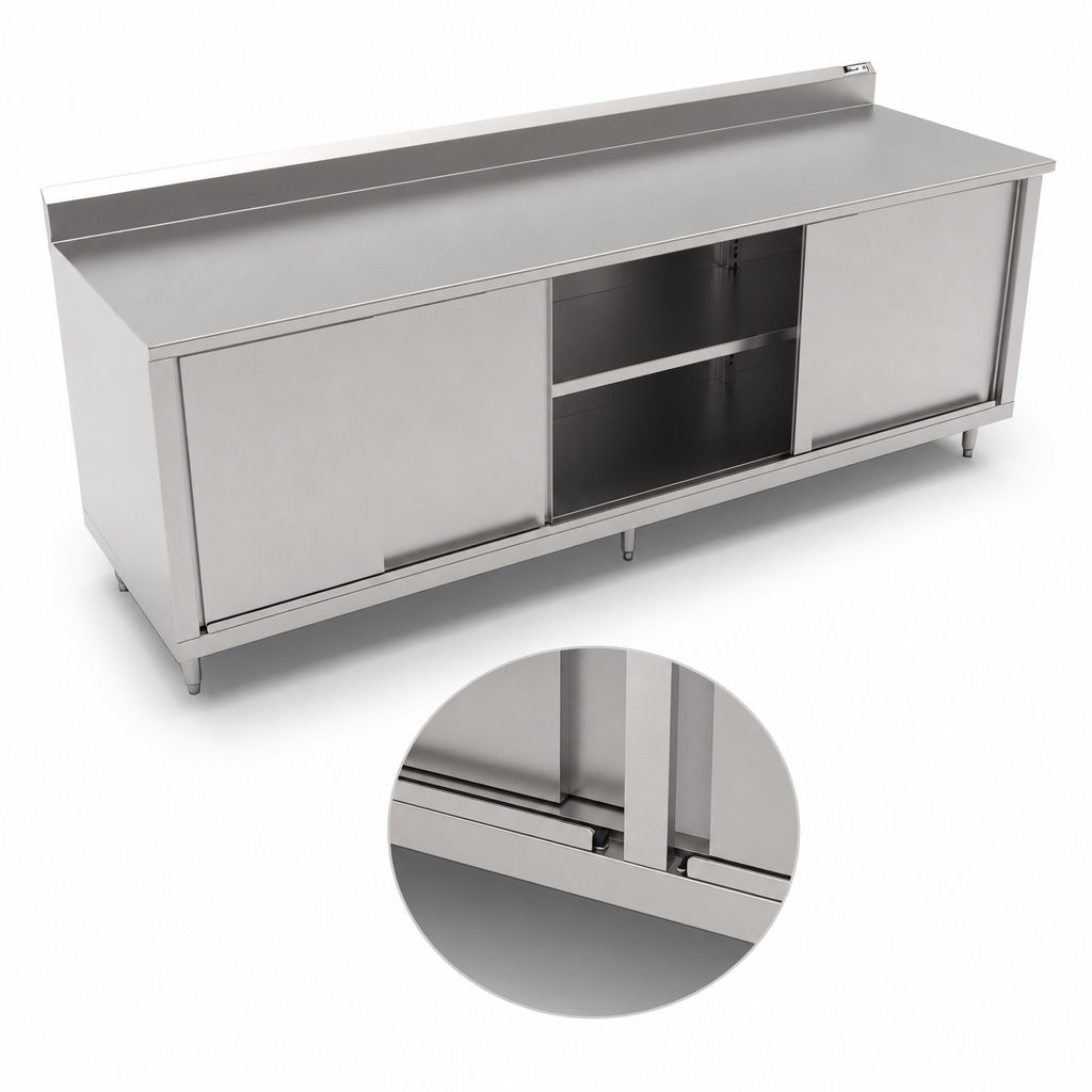 Sliding Door Cabinet Base