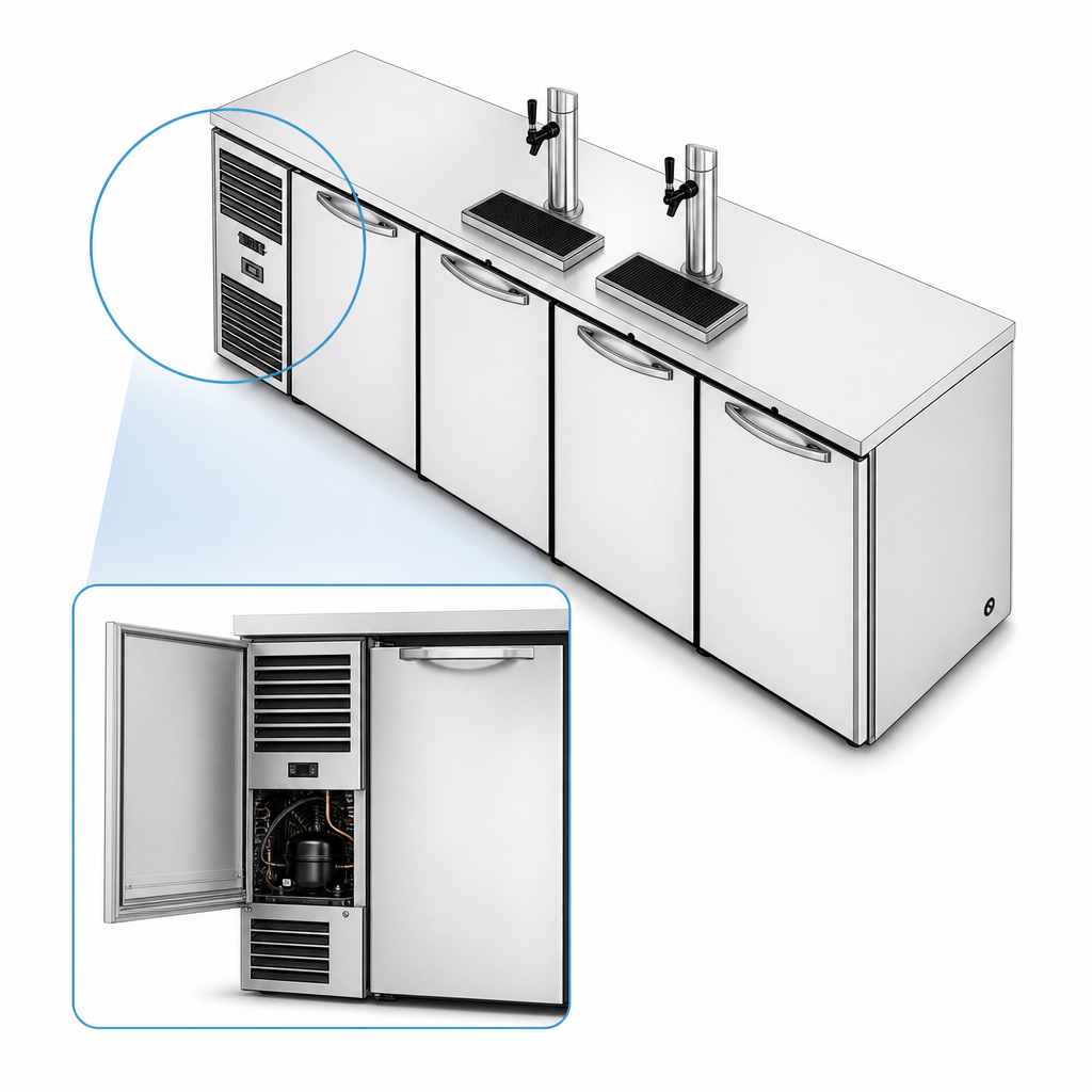 Left-Side Self-Contained Refrigeration