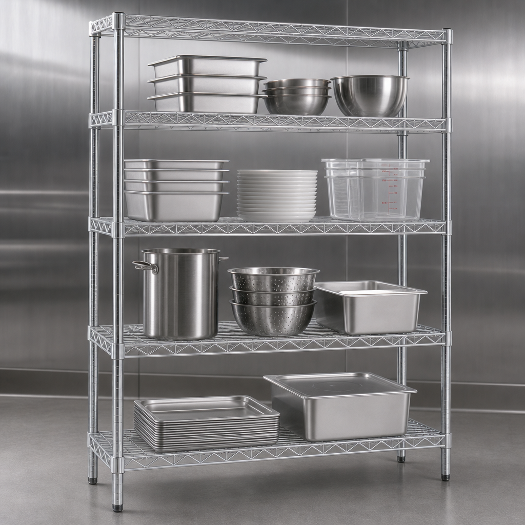 Patented QuadTruss® Shelves