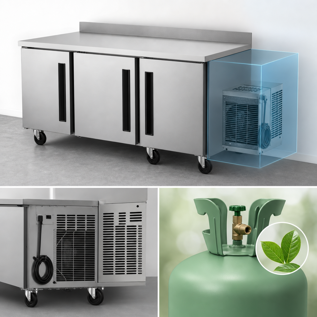Self-Contained Rear-Mounted Refrigeration System