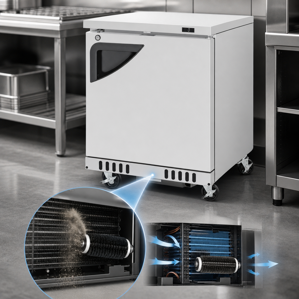 Self-Cleaning Condenser