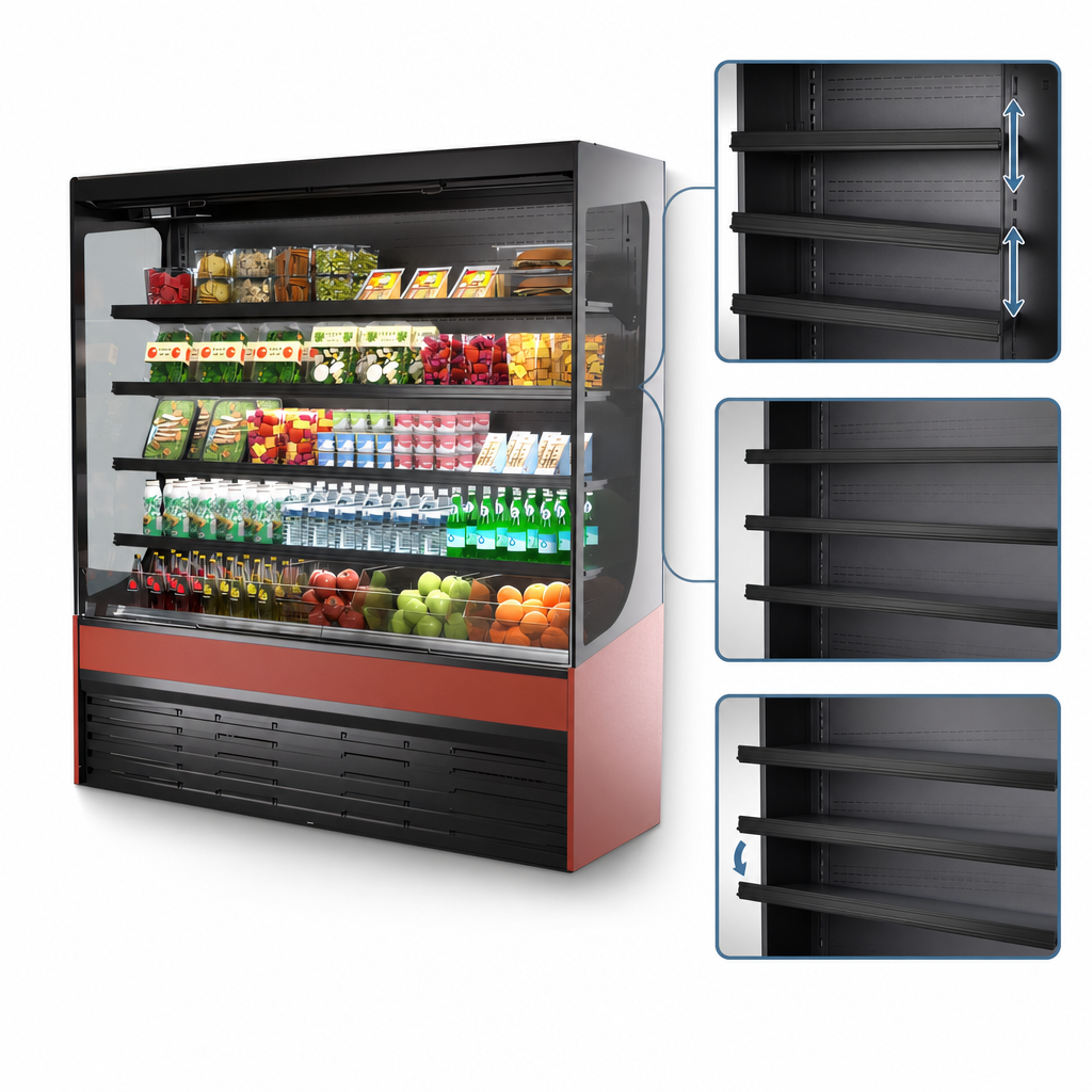 Four-Tier Adjustable Shelving