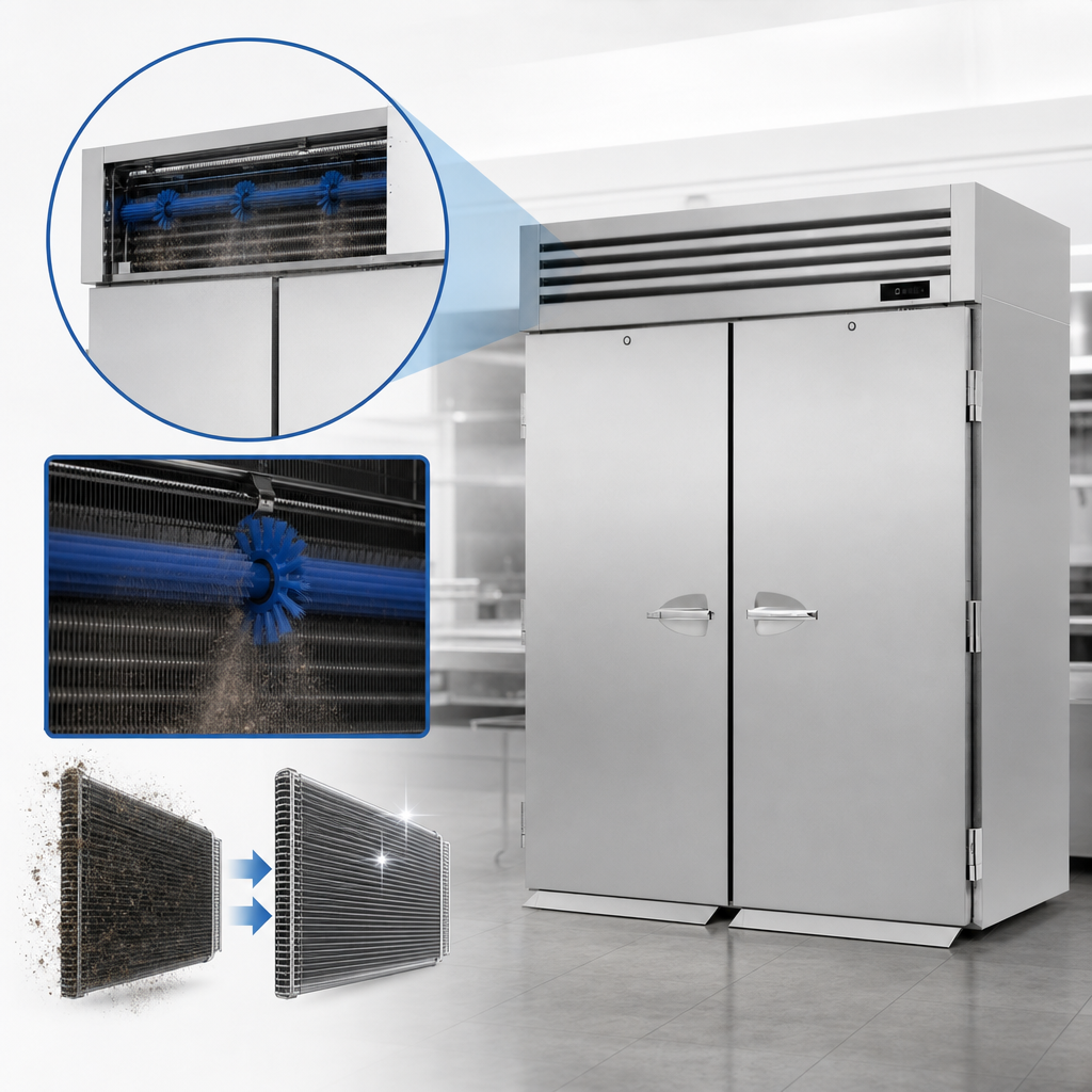 Self-Cleaning Condenser