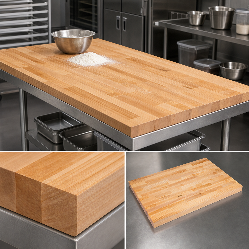 Edge Grain Flat Top