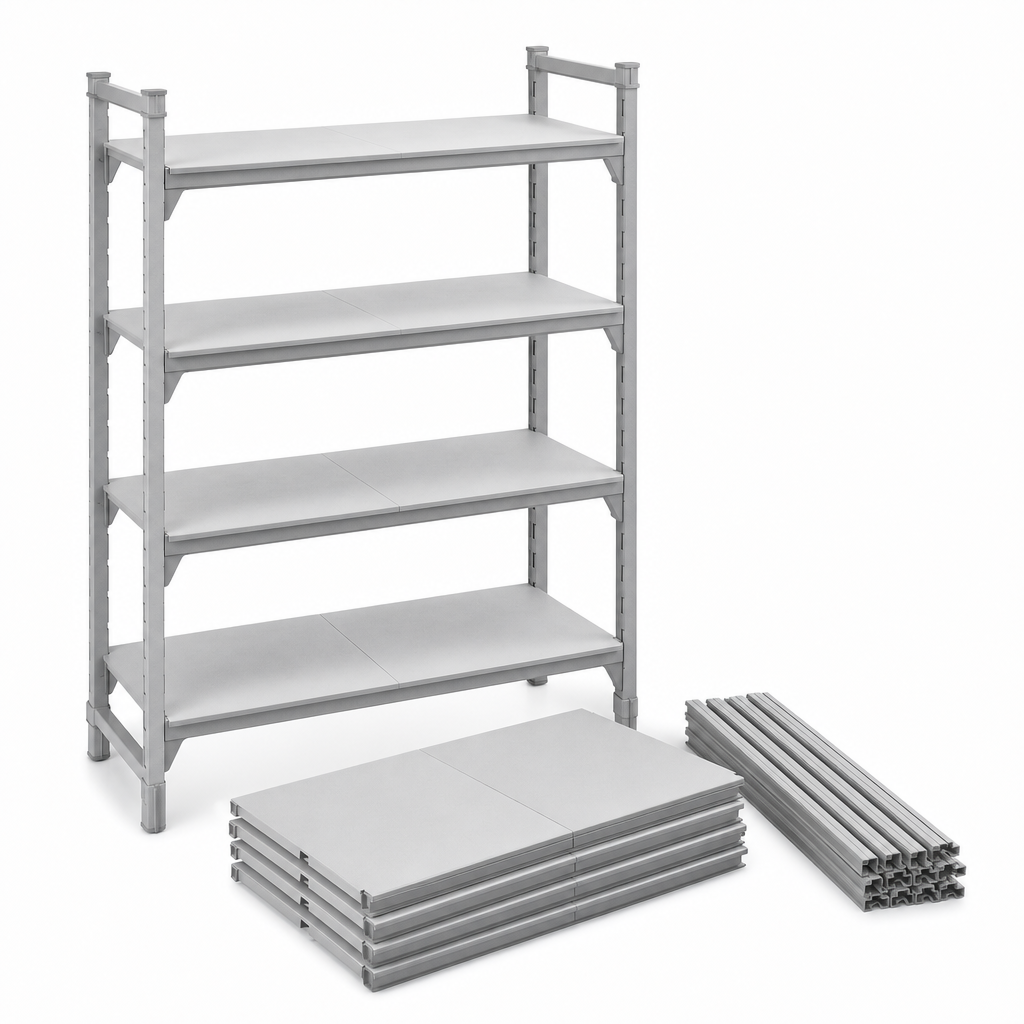 Five-Shelf Solid Kit