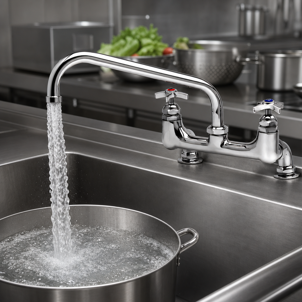 Large-Flow Mixing Faucet