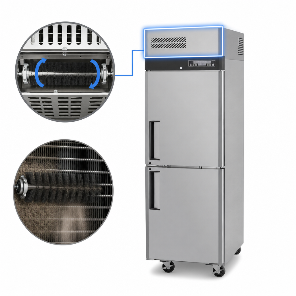 Self-Cleaning Condenser