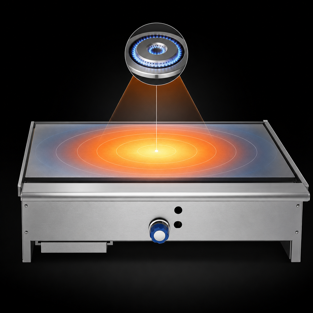 Center Hot Spot Burner