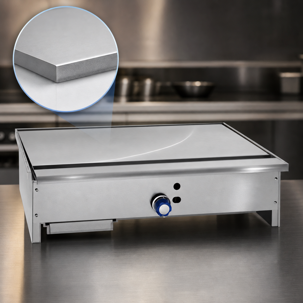 3/4-Inch Polished Steel Plate