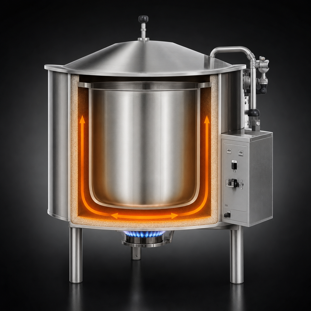 Gas-Fired Full-Jacket Design