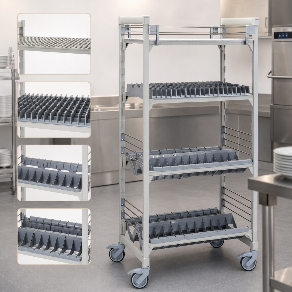 Four-Level Drying And Storage Layout