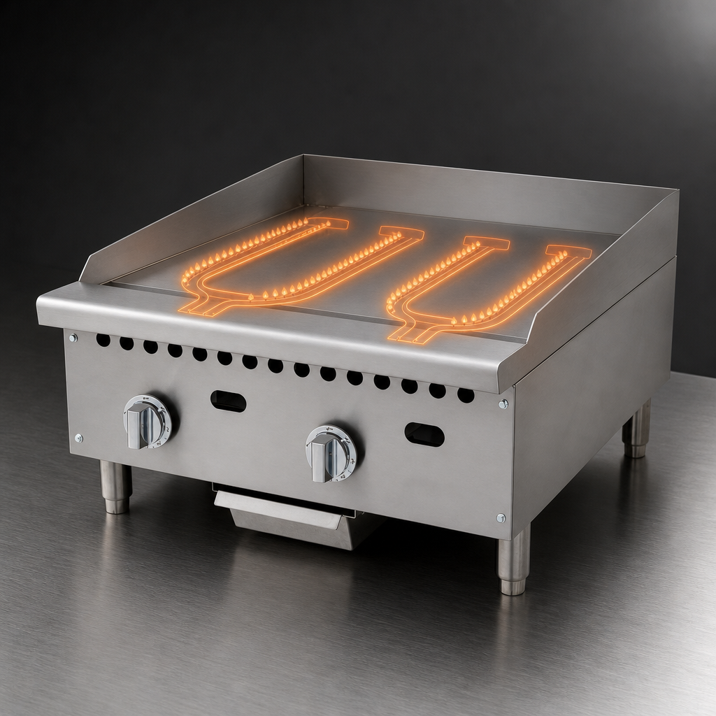 Dual U-Shaped Burners