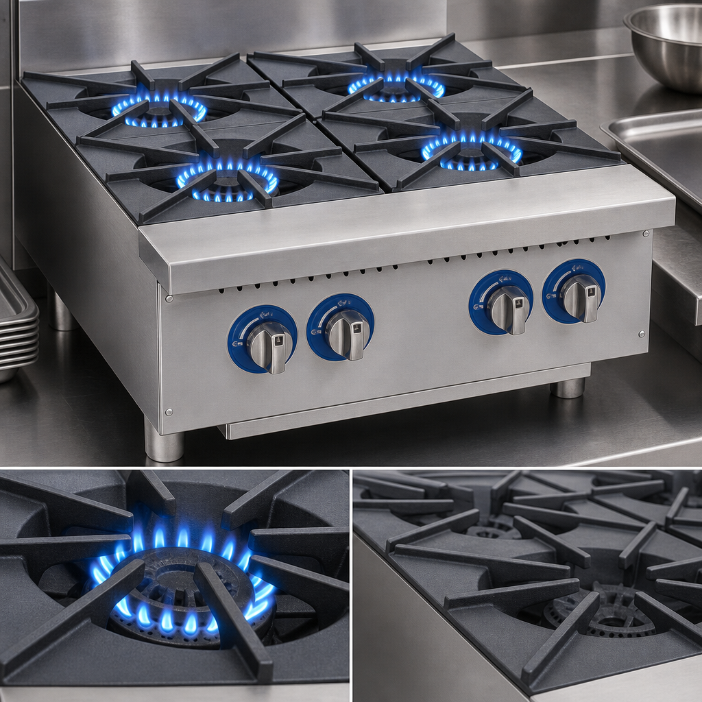 Heavy-Duty Cast Iron Burners