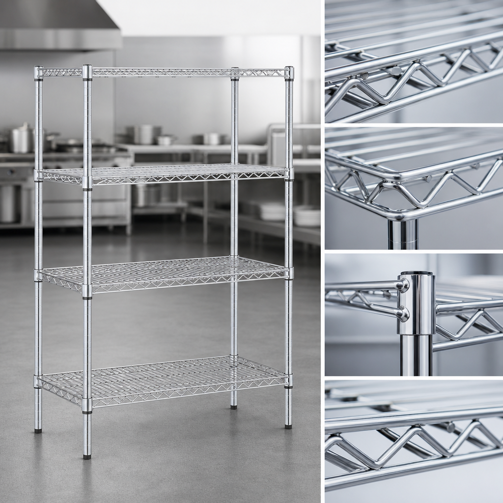 Patented QuadTruss Shelf Design