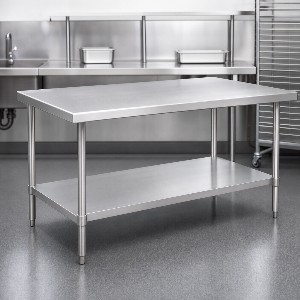 14-Gauge 300-Series Stainless Steel Top
