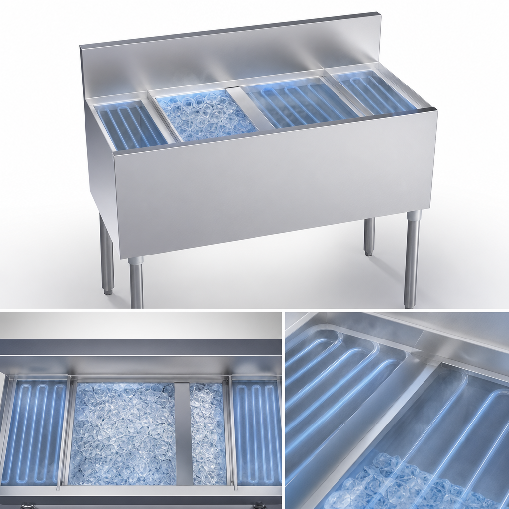 Built-In 10-Circuit Cold Plate