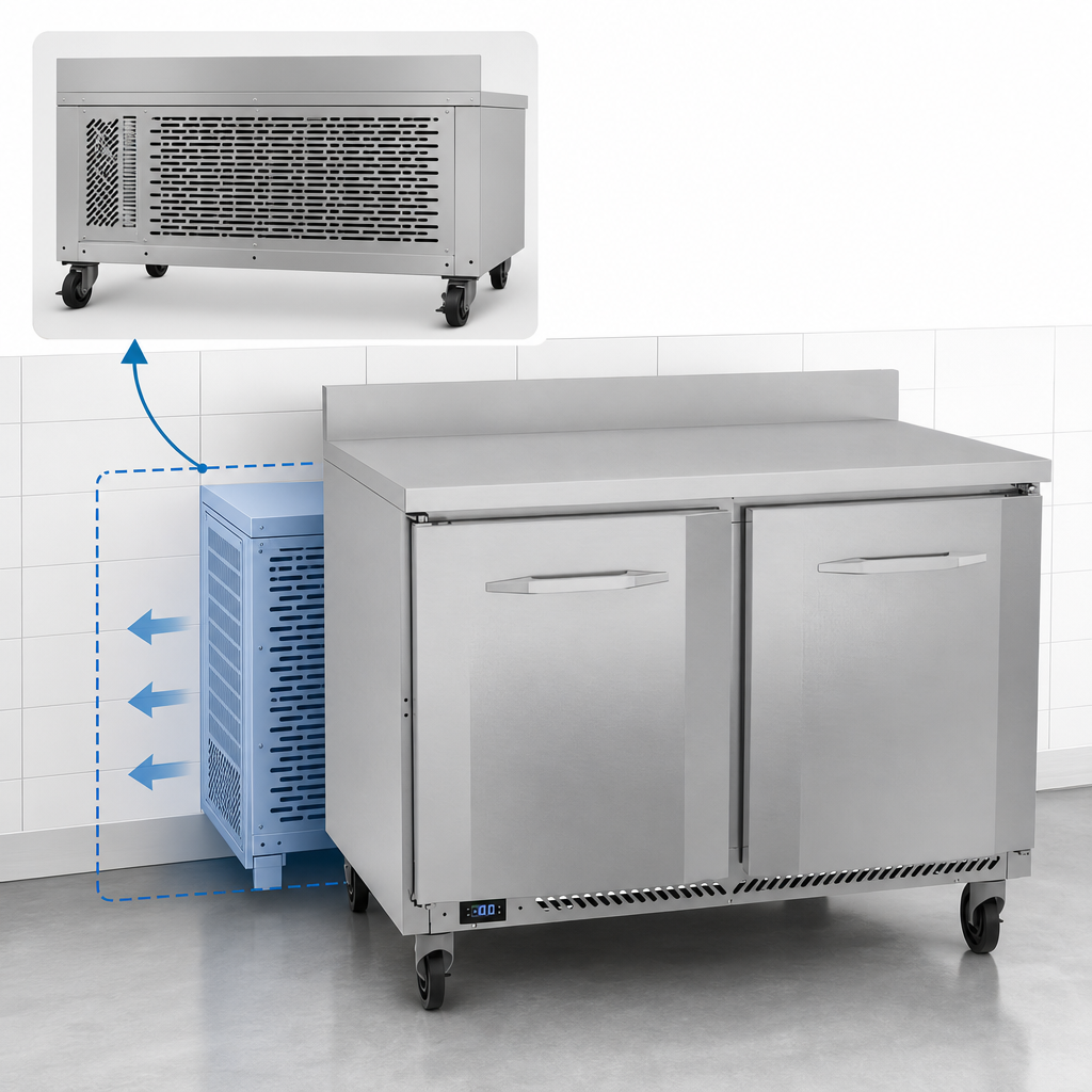 Rear-Mounted Self-Contained Refrigeration