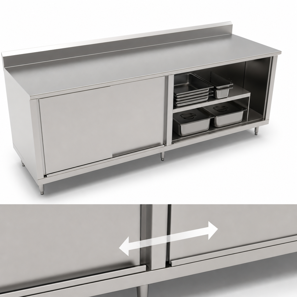Sliding Door Cabinet Base