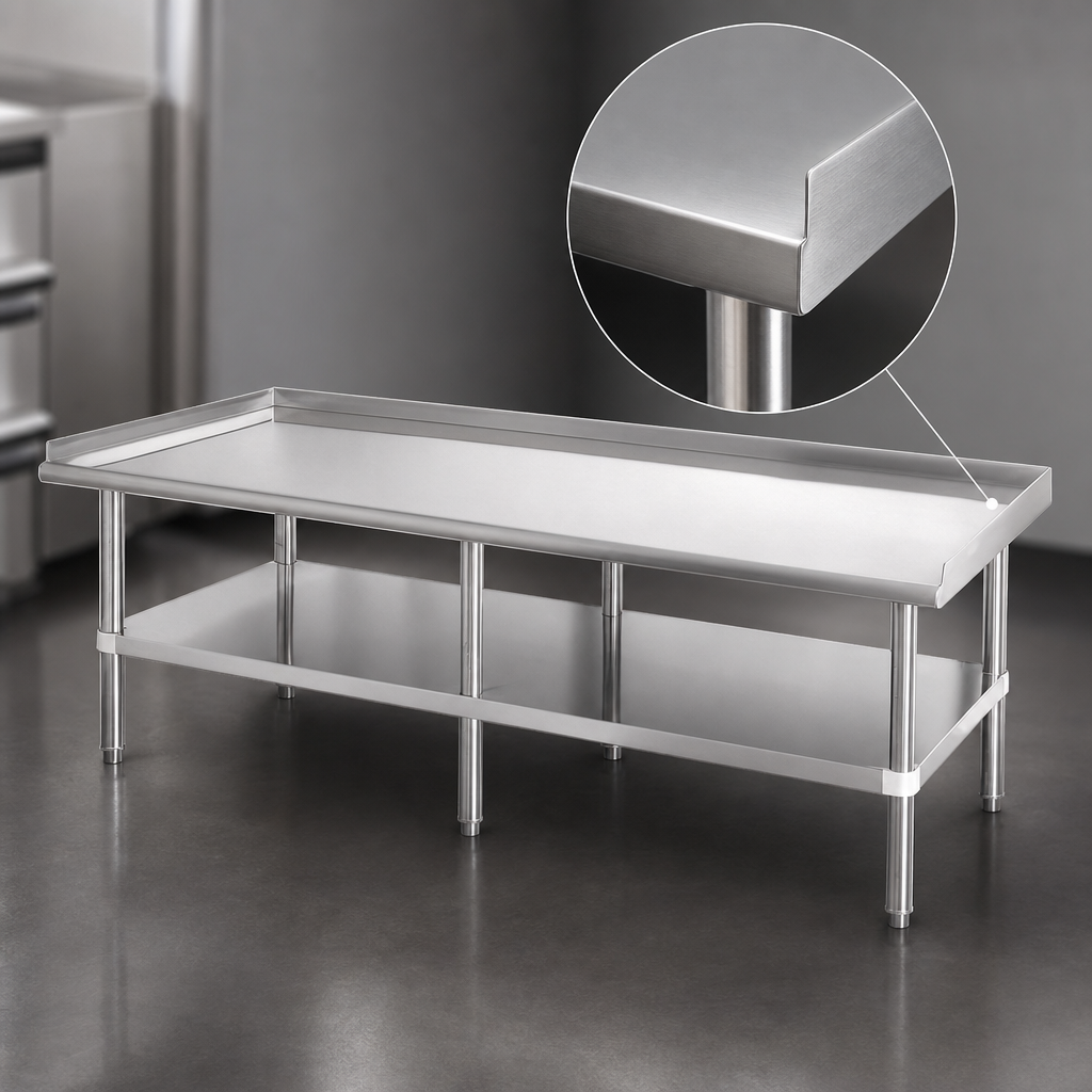Reinforced Stainless Steel Top