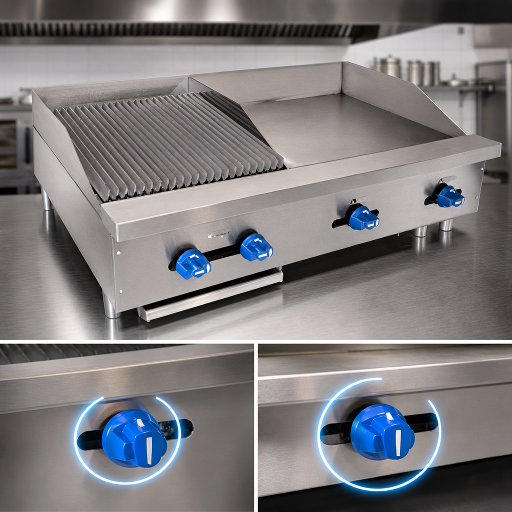 Thermostatic Griddle Controls