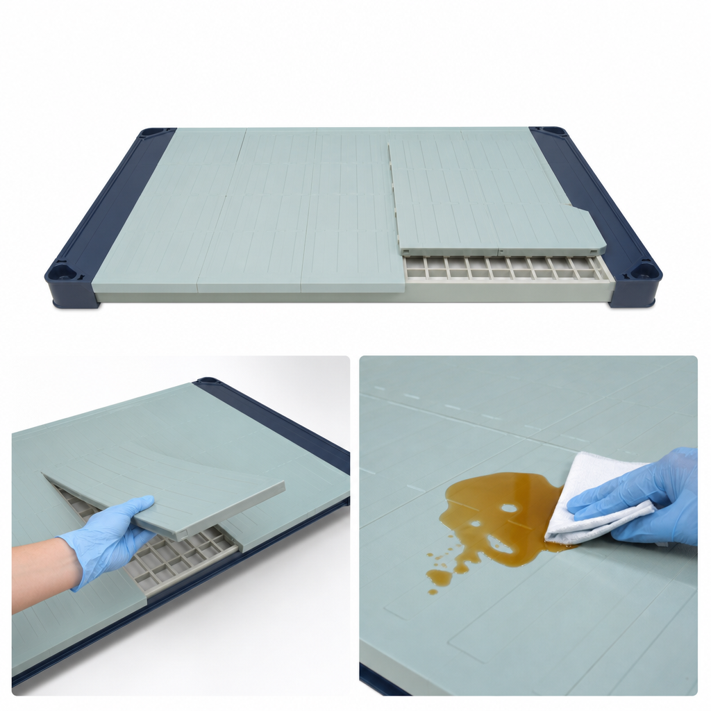 Removable Solid Polypropylene Mats