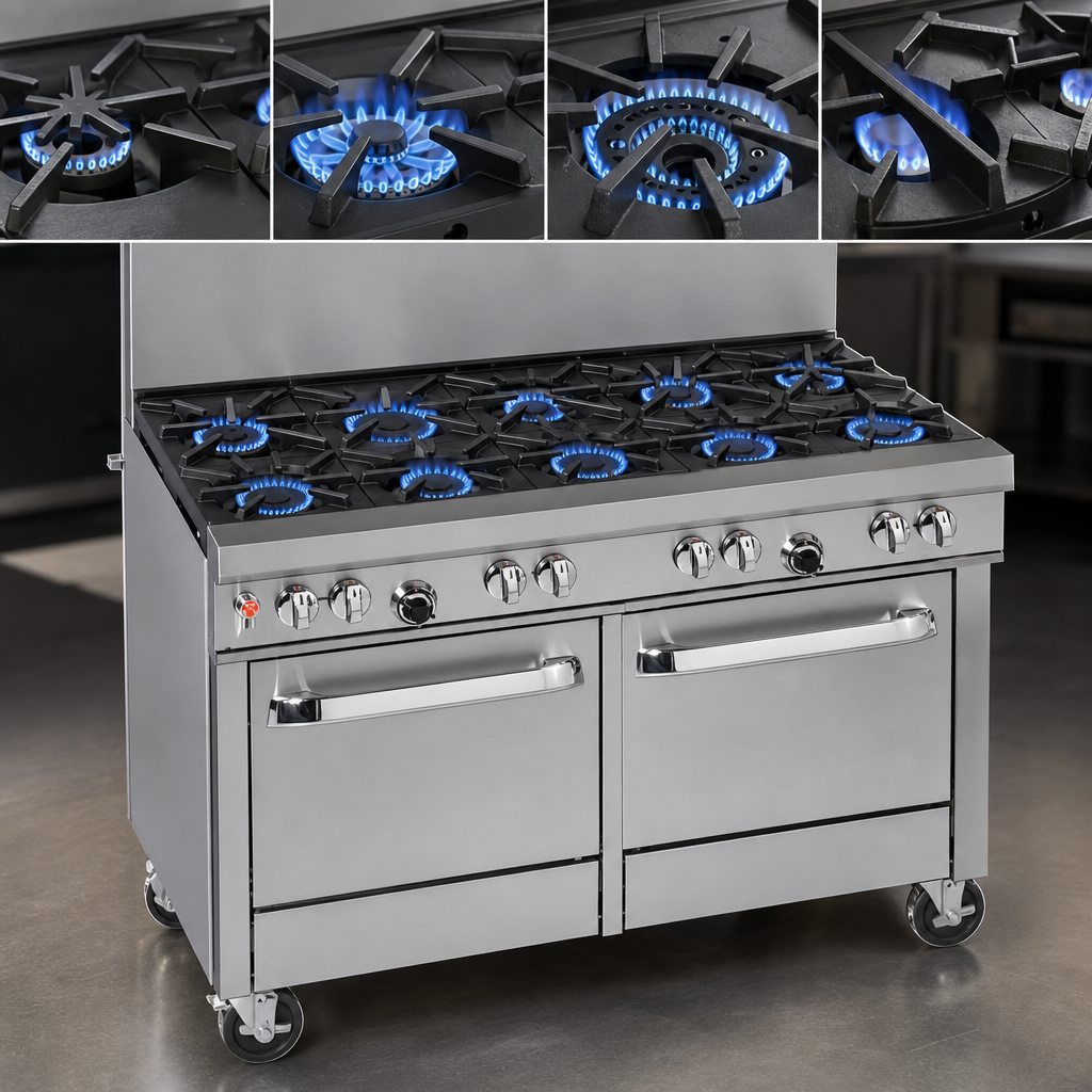 Seven-Burner Open Top