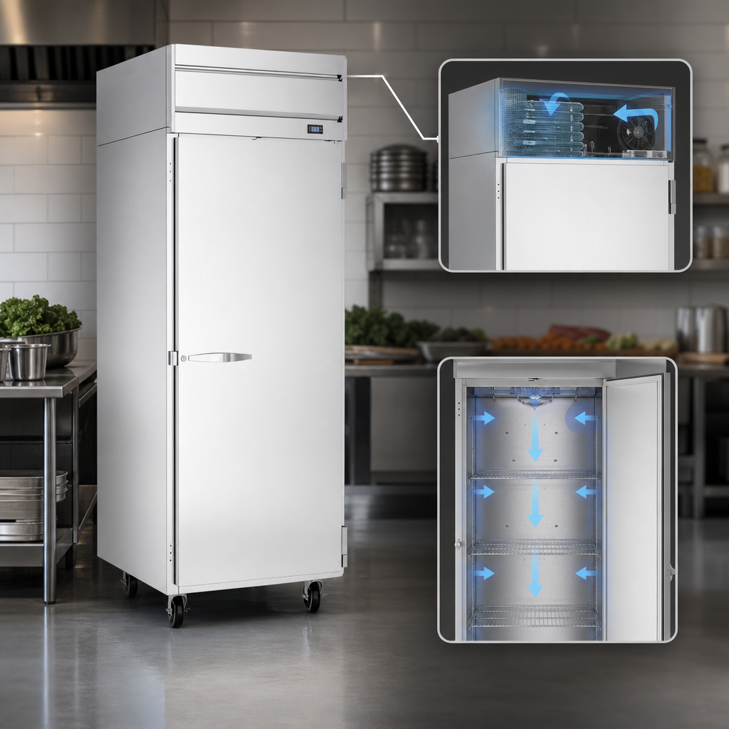 Top-Mounted Self-Contained Refrigeration