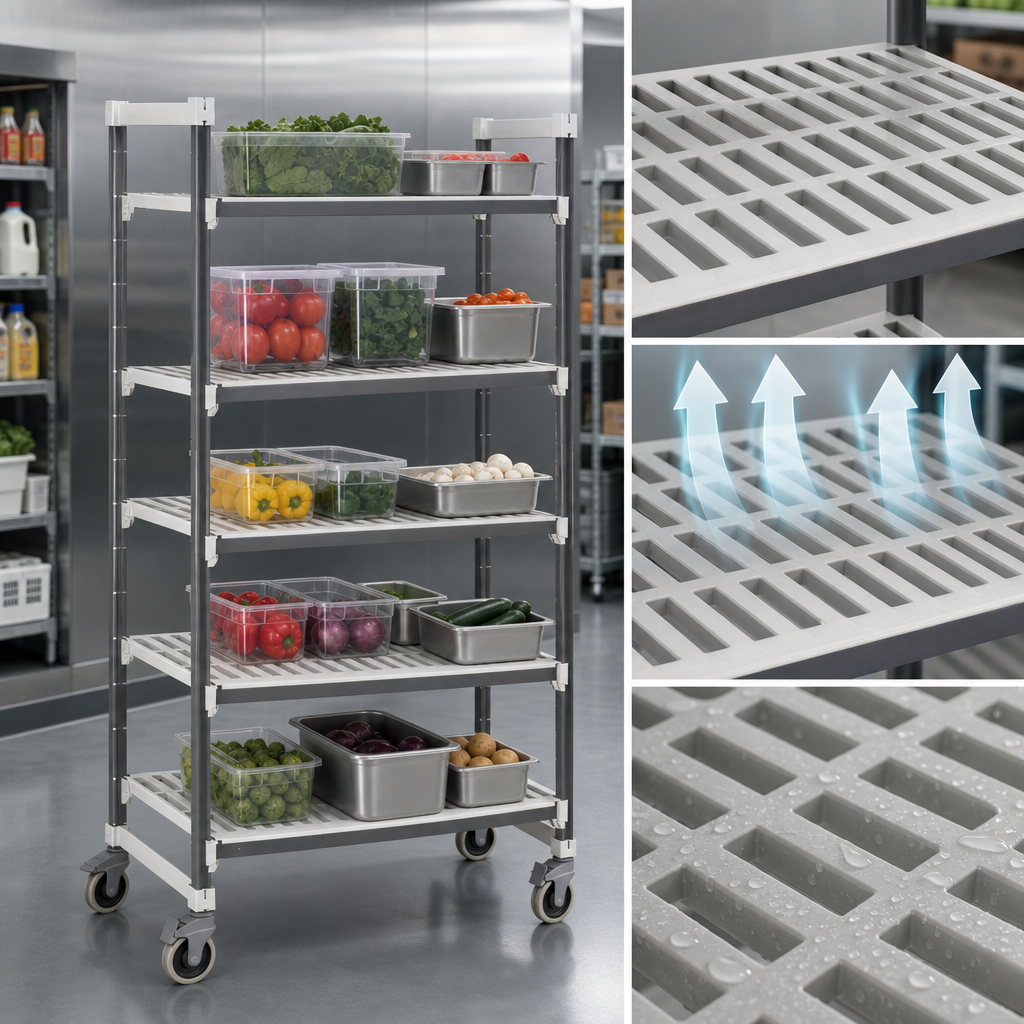 Vented Shelf Plates