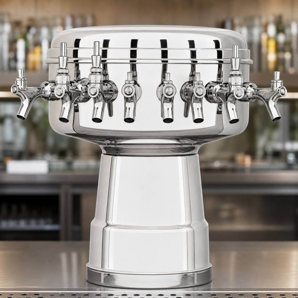 Six-Faucet Capacity