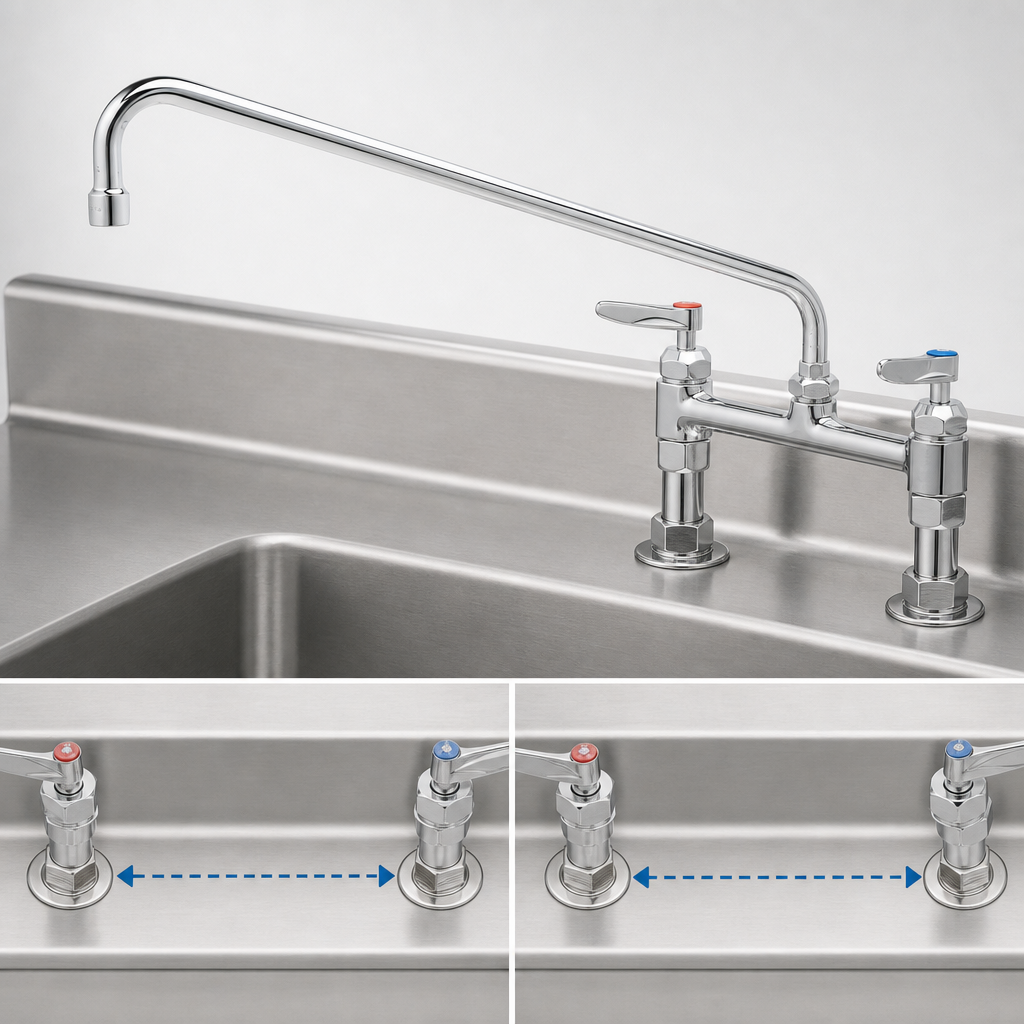Adjustable Deck-Mount Centers