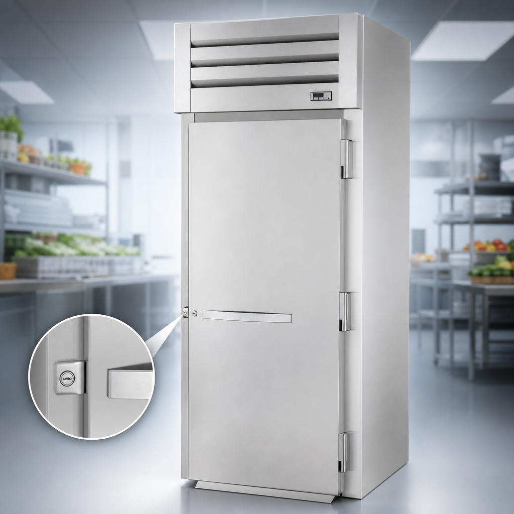 Locking Stainless Steel Door