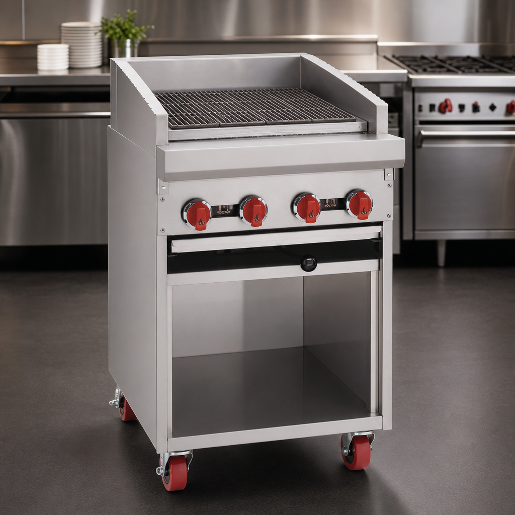 Floor Model With Cabinet Base