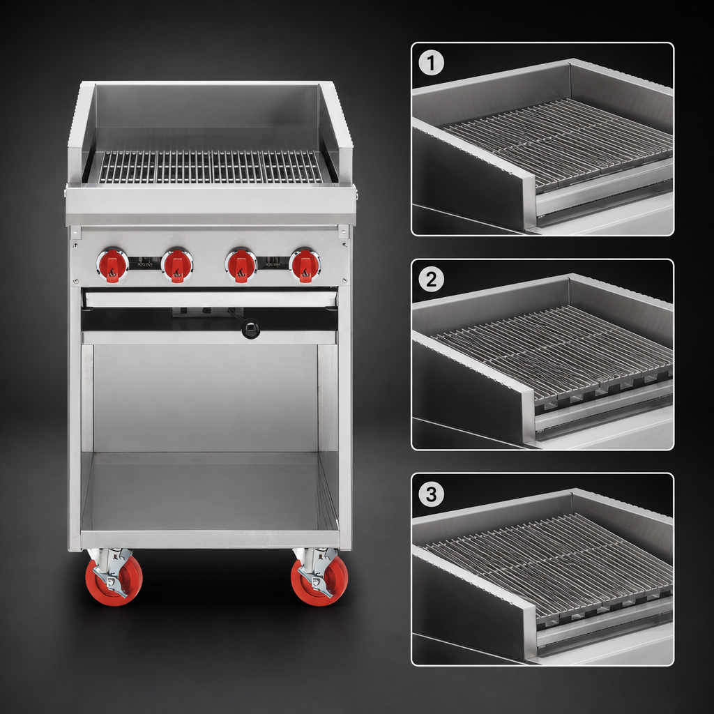 Adjustable Grate Positions