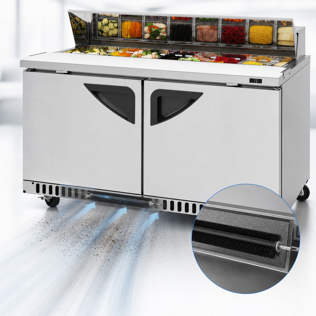 Self-Cleaning Condenser