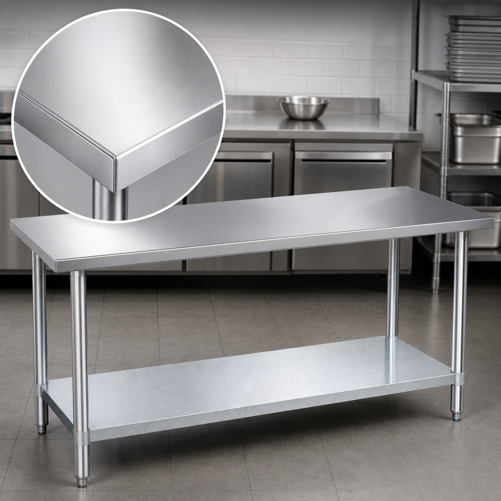14-Gauge 300 Series Stainless Steel Top