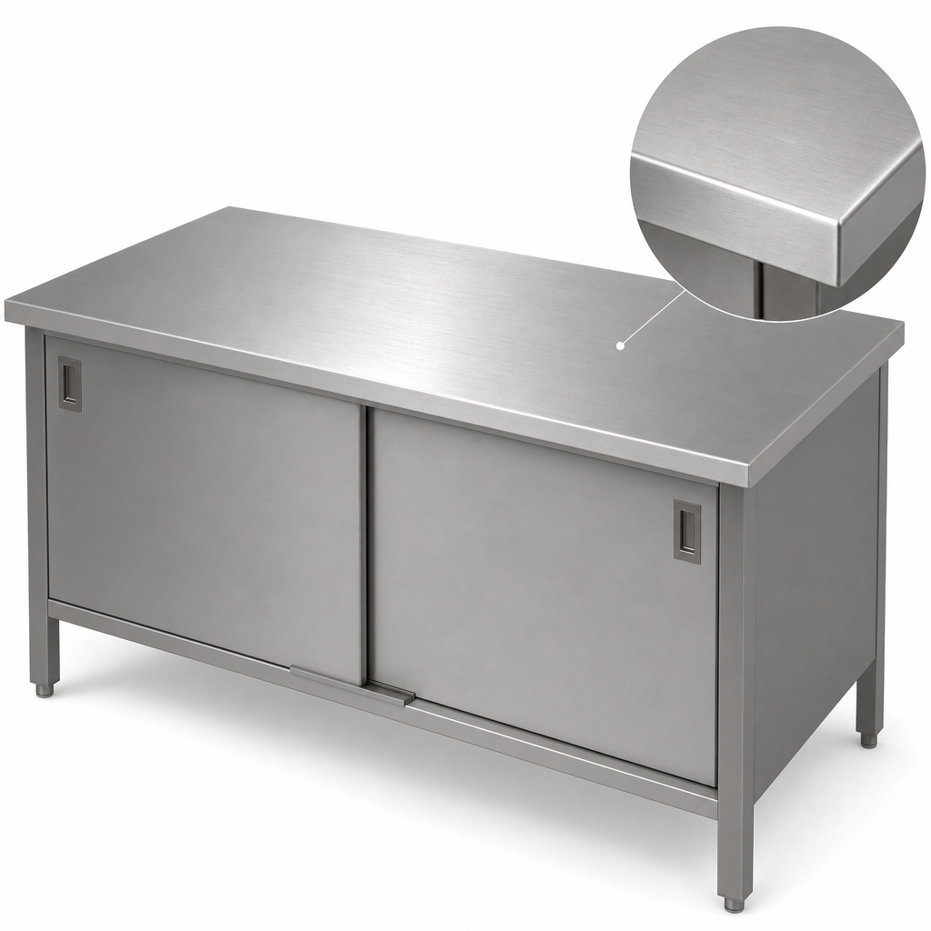 16-Gauge 300 Series Stainless Steel Top