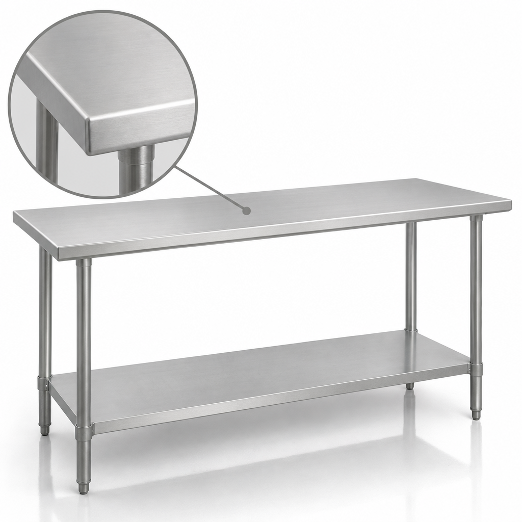 18-Gauge 400-Series Stainless Steel Top
