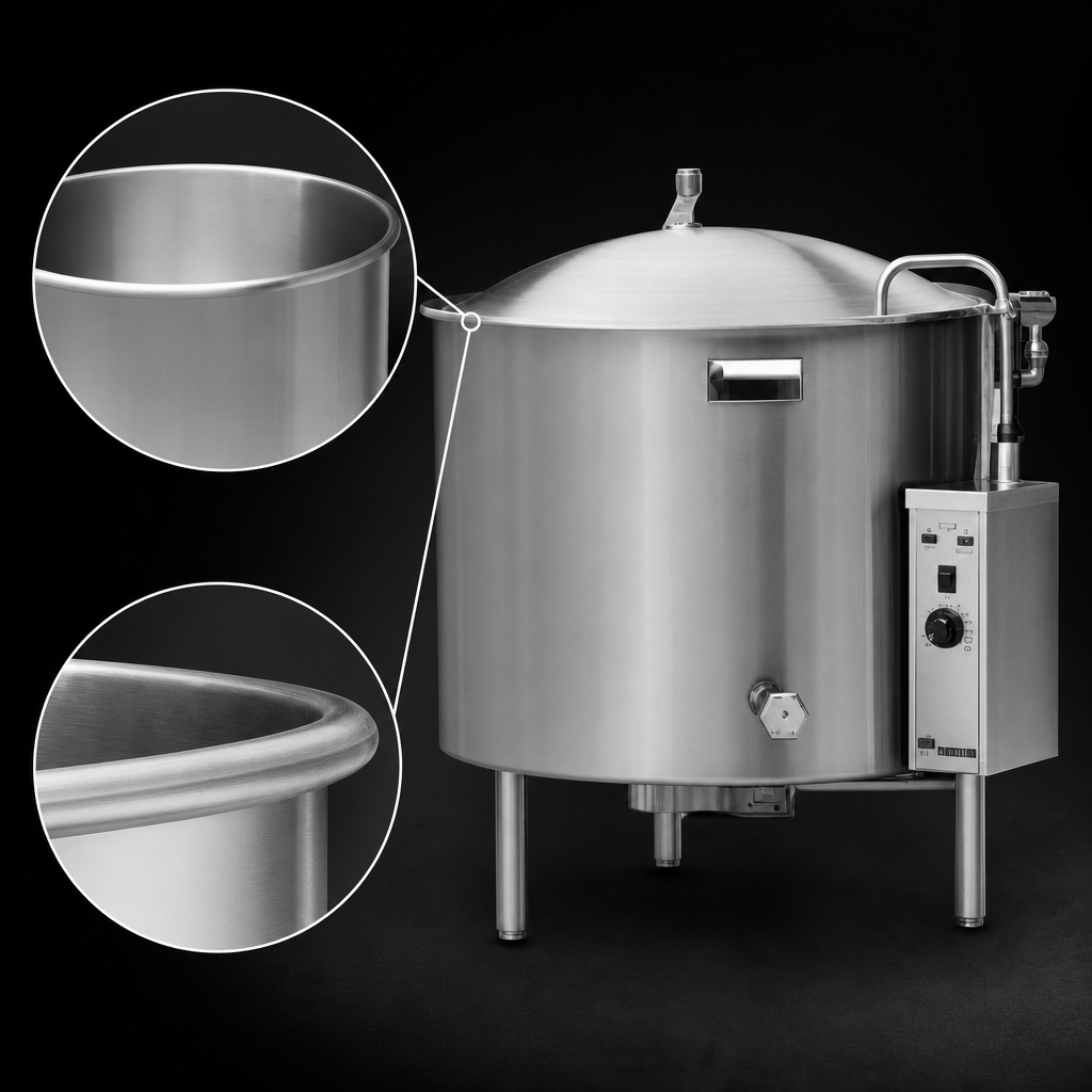 Deep-Drawn 304 Stainless Steel Liner