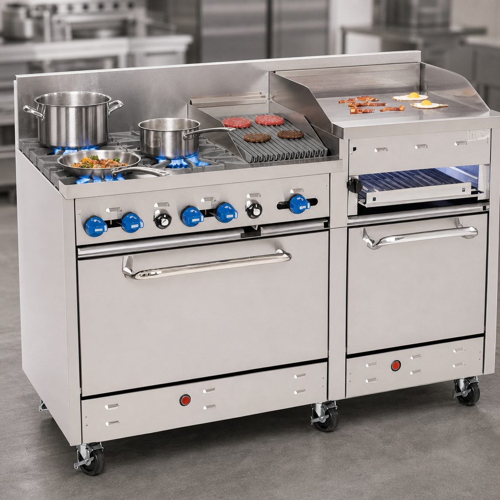 Heavy-Duty Open Burners