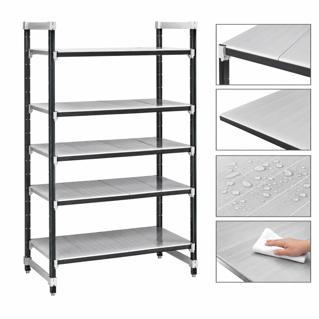 Solid Reinforced Shelf Plates