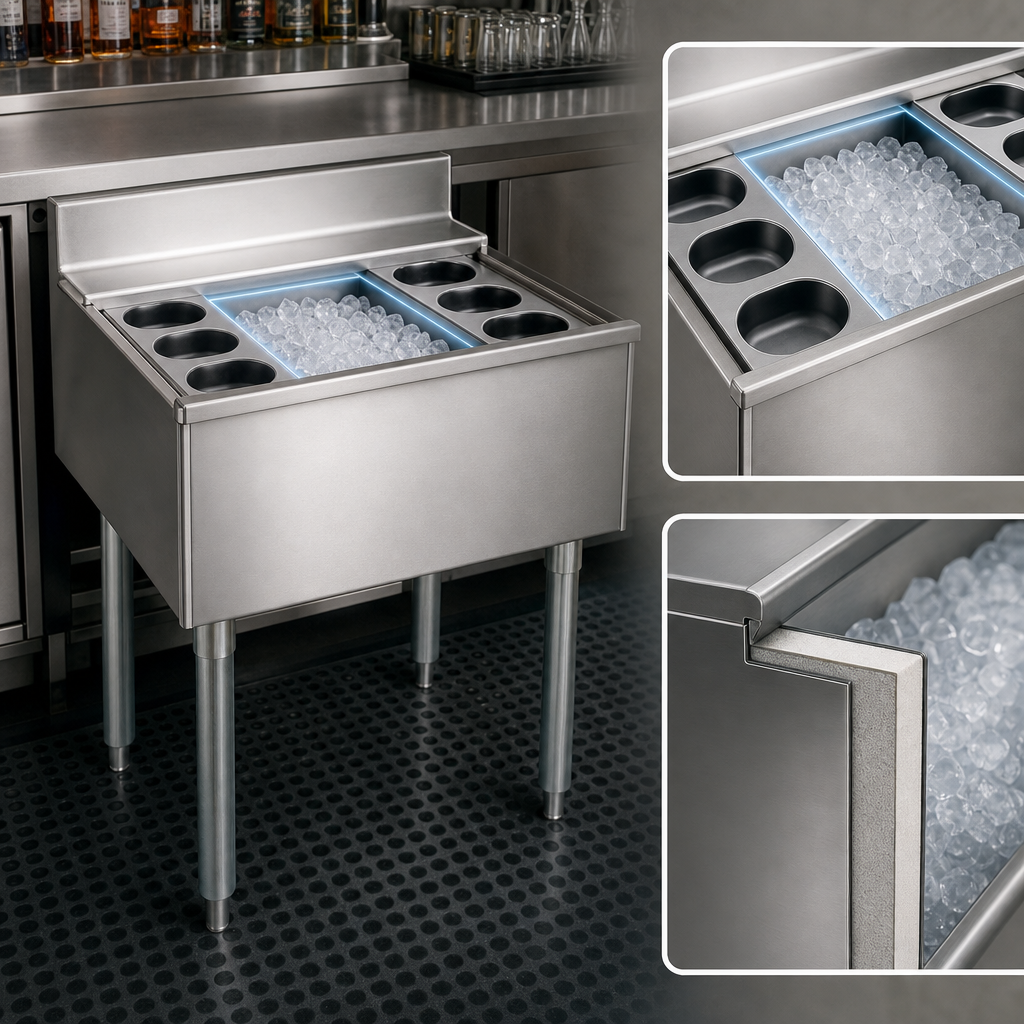 16-Inch Deep Insulated Ice Bin