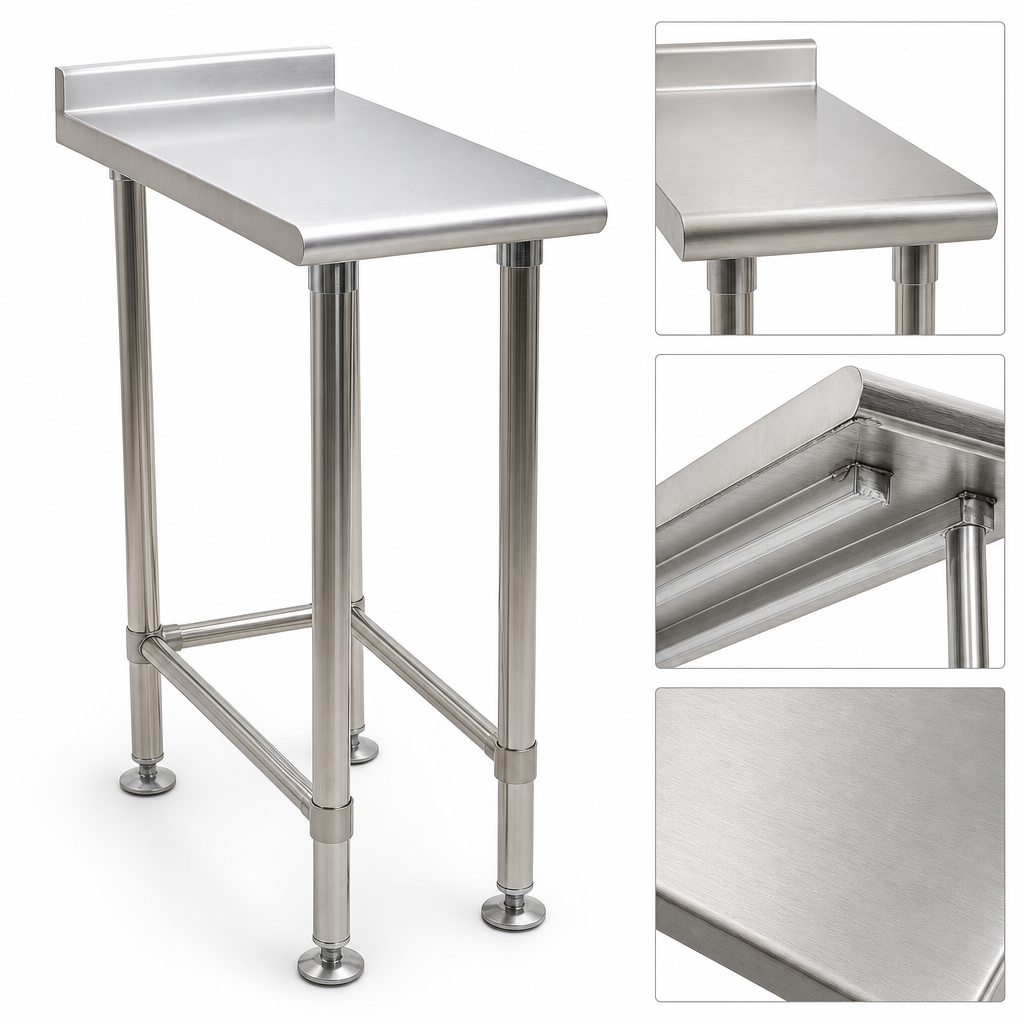 16 Gauge 304 Stainless Steel Top