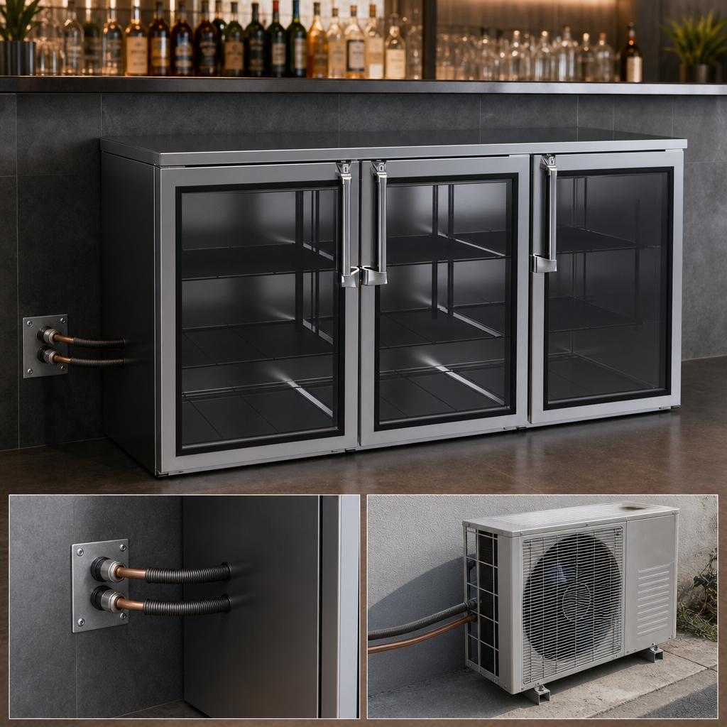 Remote Refrigeration With Side Hook-Up