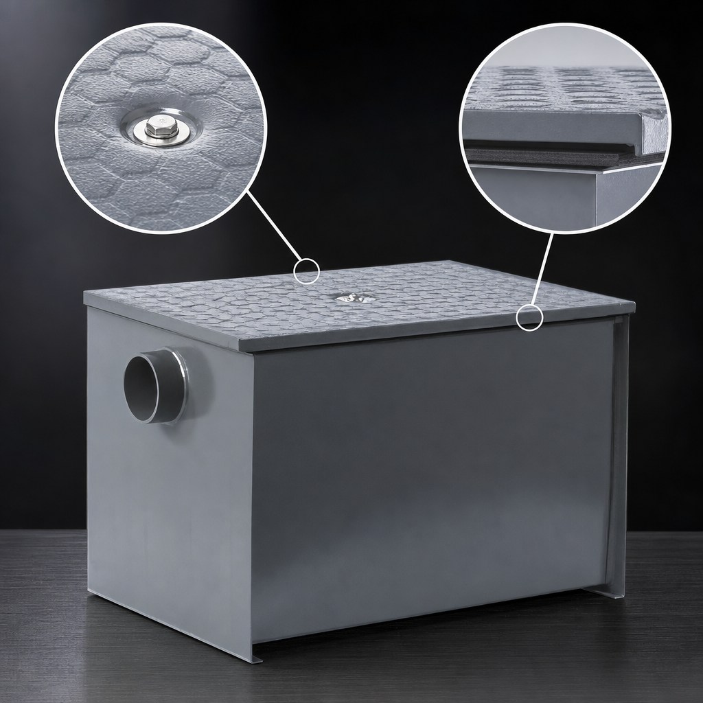 Gasketed Solid Steel Cover