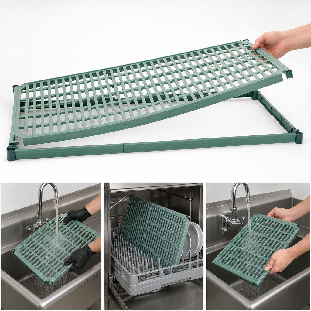 Removable Polymer Shelf Mat
