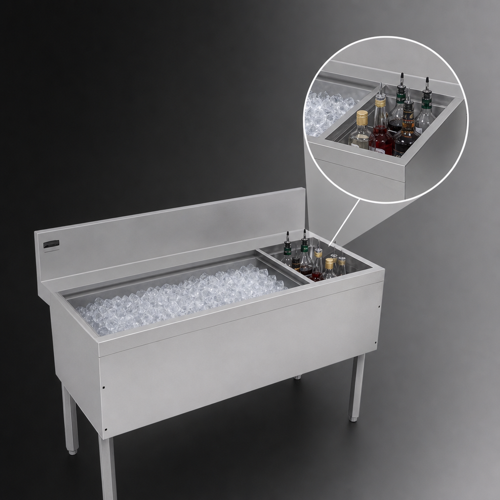Right-Side Bottle Storage Rack