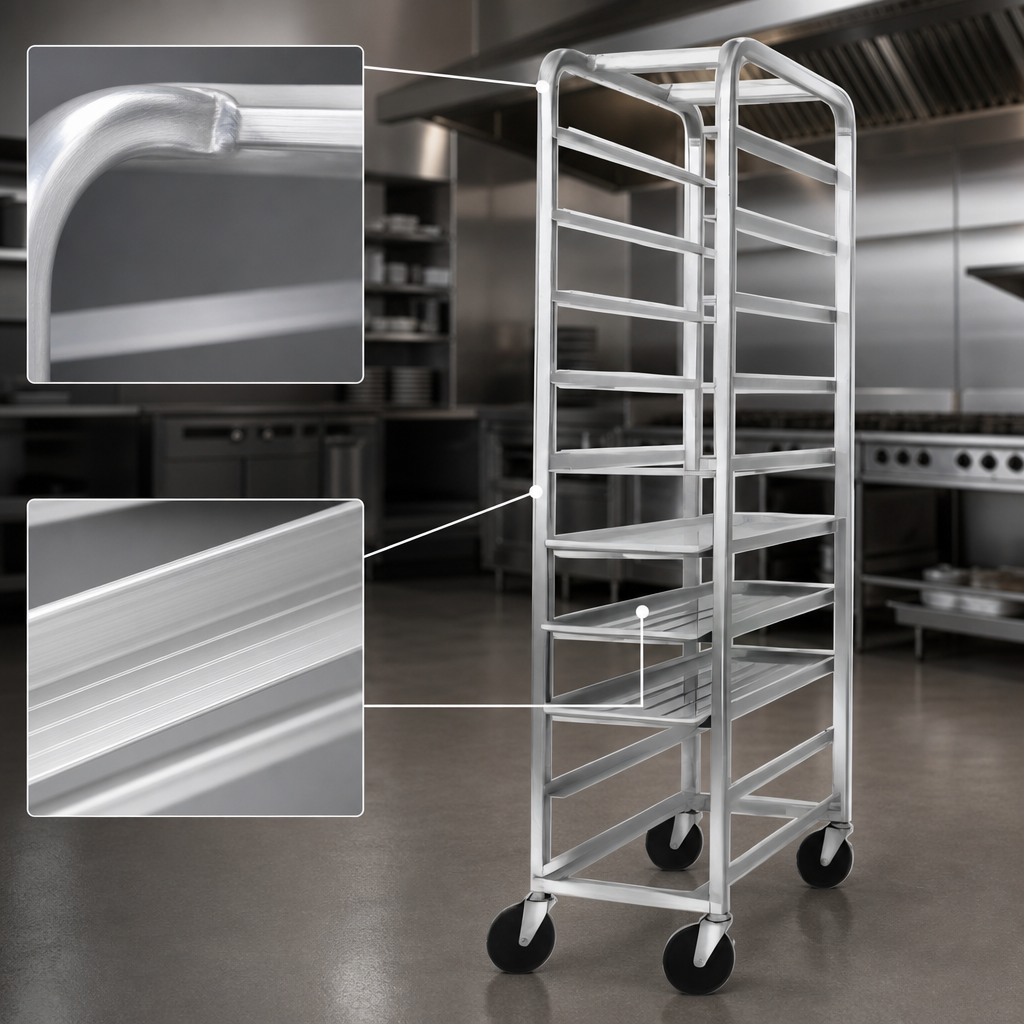 Heavy-Duty Extruded Aluminum Construction