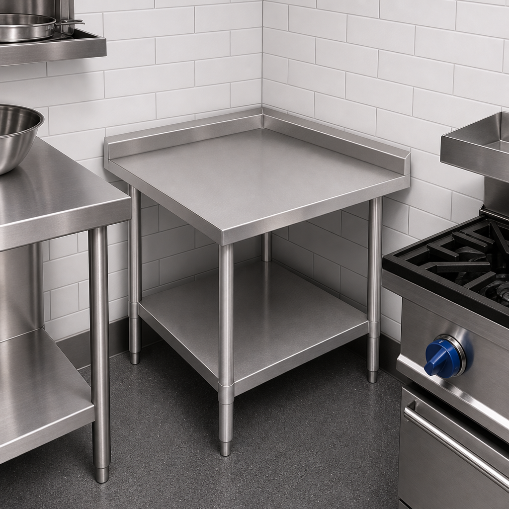 Corner Work Table Design